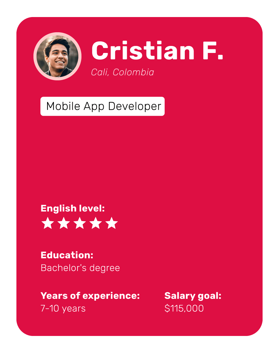 Mobile app developer