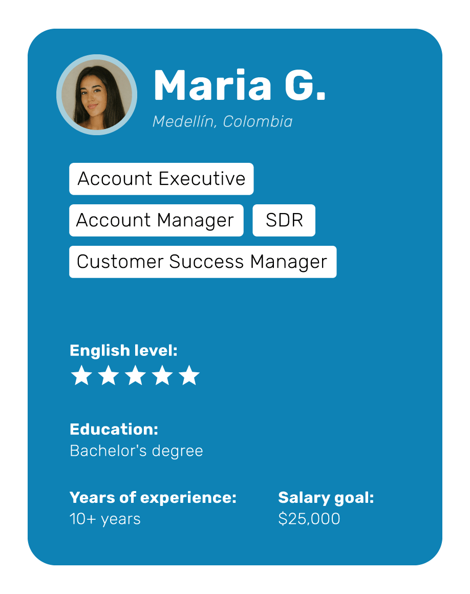 account executive sdr sales manager 3