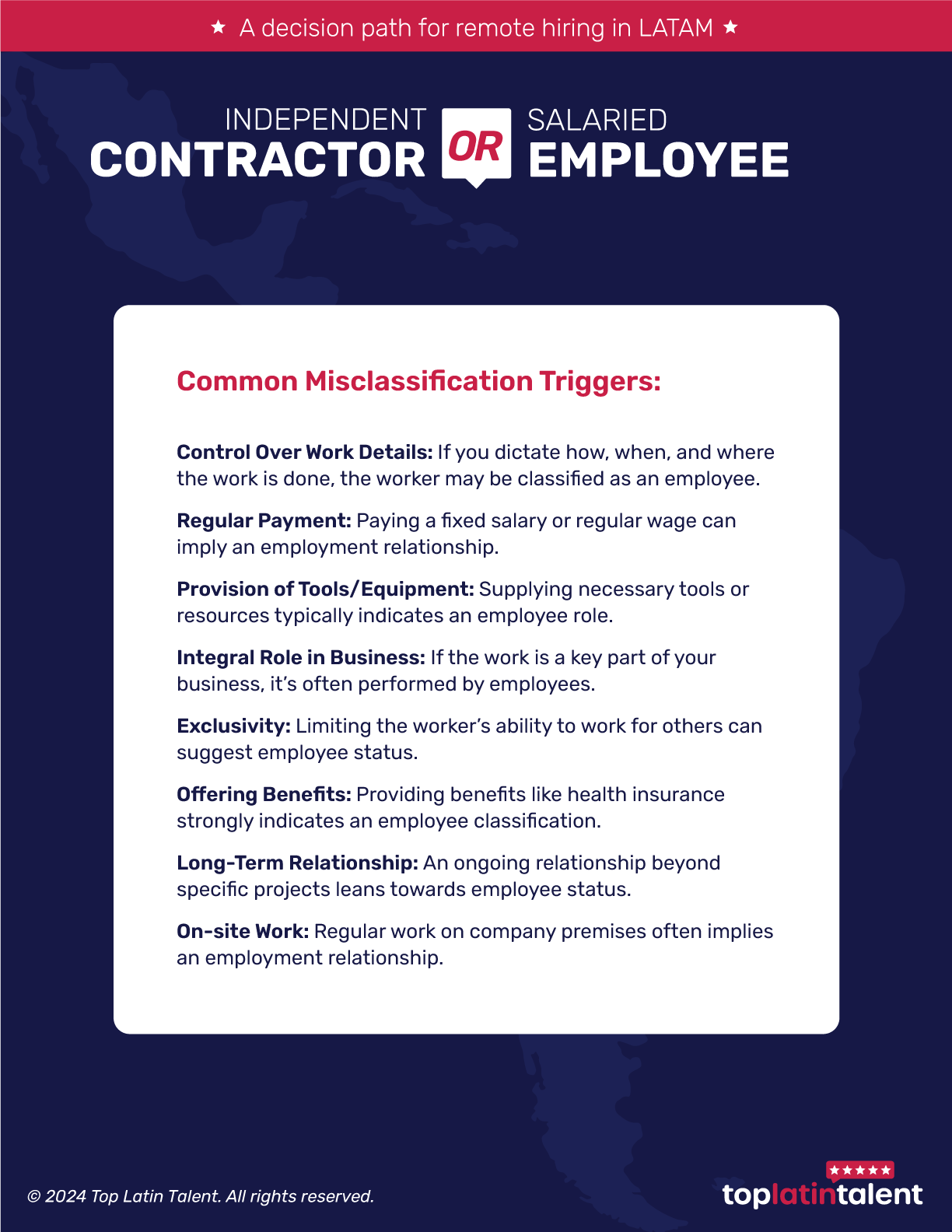 common misclassification triggers guide